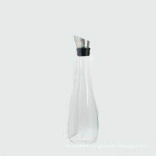 lead proof 304 stainless lid 1.2L mouthblown Borosilicate glass bottle